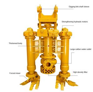 Pompe à boue submersible pour excavatrice hydraulique, pour le drainage de l'eau accumulée, des scories et des boues dans la zone minière - Product Image 3