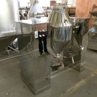 Mélangeur de poudre de sel de granule à grande vitesse mélangeur de tambour de farine mélangeur de poudre de charbon de bois de sucre