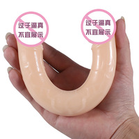 Double Tong Soft Realistic Dildo pour femmes, masturbation, sex toys anaux pour adultes, jouets sexuels pour hommes et femmes, sex toys en ligne