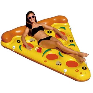 <b>Pool</b> Lounge Chair Inflatable Pizza Float Thickened PVC Material Adults Teen Floating Raft Sunbathing <b>Tanning</b> <b>Pool</b> Relax - Product Image 1