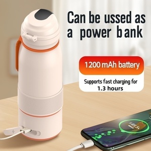 Hervidor Eléctrico Inalámbrico Portátil para Leche de Bebé, Mini Calentador de Café y Té con Alimentación USB para Viajes en Auto - Product Image 6