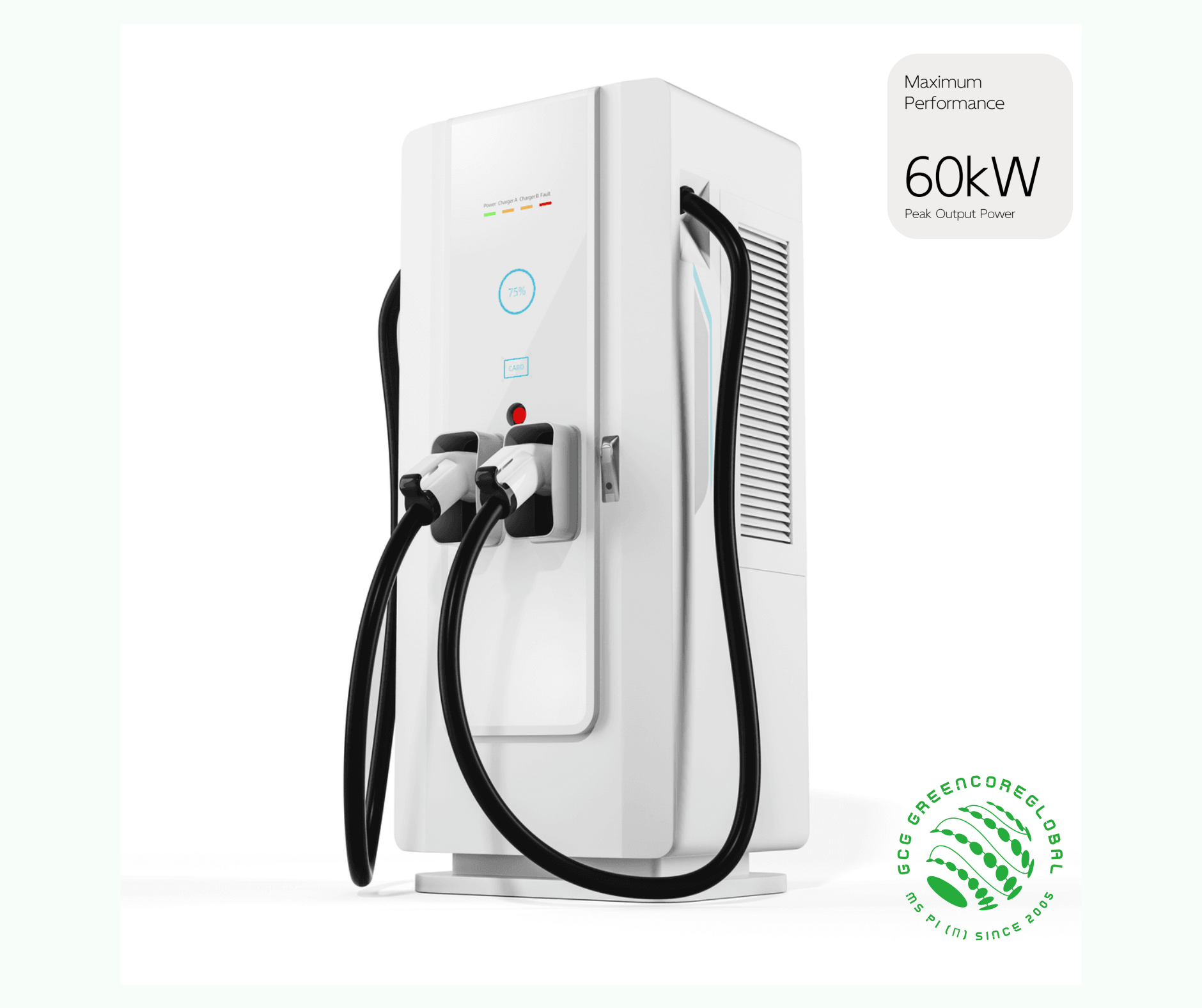 A GCG-60kW-G2 GB/T DC EV Charger Dual Connectors Ground-Mounted With OCPP CE Certified For Electric Vehicle Charging Stations · image 5