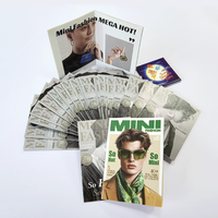 Mini livre de magazines personnalisé 37*52mm album commémoratif photo personnalisé cadeau créatif de petite taille impression de haute qualité
