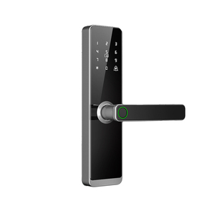 New 5050 Tuya Smart Electronic Door Lock with Fingerprint NFC APP Unlock for Wood/Aluminum Door Key Included - Product Image 1