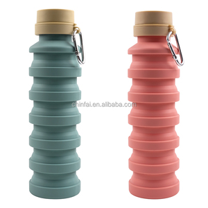 Botella de Agua de Silicona para Adultos, Botella de Agua Plegable y Retráctil - Product Image 5