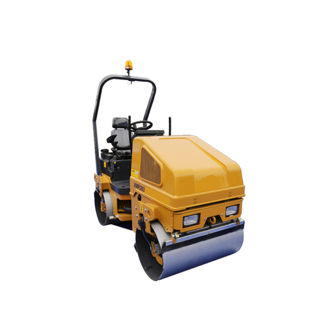 2 Ton Double Steel Diesel Road Roller XMR203 Mini Hydraulic Road Roller Compactor