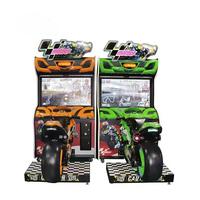 Machine de jeu automatique de course d'arcade de simulateur de GP à monnayeur 2 joueurs