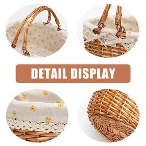 <span class=keywords><strong>Cesta</strong></span> <span class=keywords><strong>de</strong></span> <span class=keywords><strong>Picnic</strong></span> Aislada con Ruedas, Elegante <span class=keywords><strong>Cesta</strong></span> para Café, Regalo <span class=keywords><strong>de</strong></span> Boda, Bolsa <span class=keywords><strong>de</strong></span> Playa <span class=keywords><strong>de</strong></span> Malla, Juego Completo <span class=keywords><strong>de</strong></span> Juguetes para Bicicleta para Niños <span class=keywords><strong>de</strong></span> 1 Año - Product Image 2