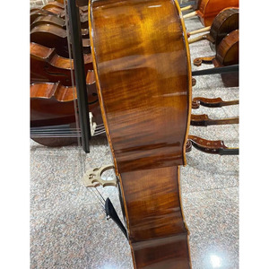 Vente d'érable naturel flammé bloc <span class=keywords><strong>violoncelle</strong></span> 4/4 professionnel - Product Image 6
