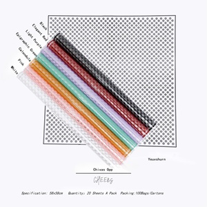 Yeuvshurn Papier d'emballage étanche pour fleurs Couleurs vives Matériau OPET (Opp) pour fleurs et <span class=keywords><strong>chivas</strong></span> - Product Image 2