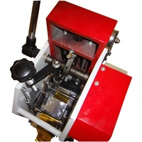 Machine manuelle d'estampage à chaud en PU pour bricolage cuir logo personnalisé marque 3 modèles
