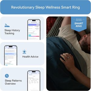 Anillo Inteligente RingConn Gen 2, Monitor de <span class=keywords><strong>Apnea</strong></span> del Sueño, Sin Aplicación, Batería de Más de 12 Días de Duración, Monitor de Estrés/Frecuencia Cardíaca/Salud Femenina, Android/iOS - Product Image 4