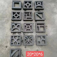 Moule en plastique personnalisé pour blocs de ciment, blocs ajourés et motifs floraux pour murs domestiques, pour la création de fenêtres et de motifs floraux muraux