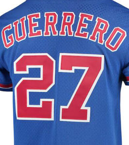 ステッチモントリオールベースボールジャージー27ウラディミールゲレロエキスポオールドスタイル - Product Image 2