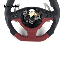 Volant sport en cuir et fibre de carbone pour BMW E46 E60 E39 E90 E92 M3 M4 F10 F30 F32 F80 – Prise en charge de la personnalisation