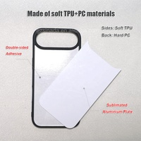 Nouvelle Arrivée Antichoc 2d TPU PC Sublimation Blanks Téléphone Cas pour iPhone 17 Air