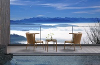 Ensemble de Table et chaise de Patio de jardin de haute qualité Offre Spéciale, meubles de salle à manger de jardin au Design Unique
