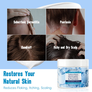 Crème pour la dermatite séborrhéique, crème pour le psoriasis, traitement de la dermatite séborrhéique, crème pour l'eczéma et le psoriasis pour le <span class=keywords><strong>cuir</strong></span> <span class=keywords><strong>chevelu</strong></span> et la peau sèche - Product Image 5