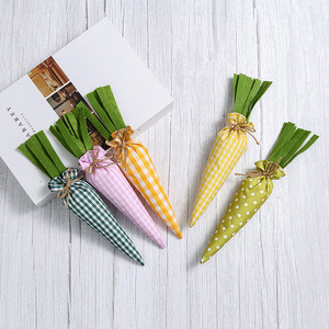 DAMAI Easter Carrot Hanging Ornaments Easter Artificial Mini Carrot Hanging Ornaments for Easter Party Home DIY Craft Decor - Product Image 5