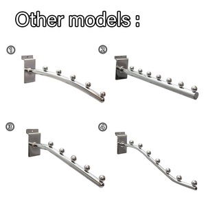 Multifunctional Home Storage <strong>Hook</strong> Supermarket Retail Slatwall Metal <strong>Display</strong> <strong>Hook</strong> - Product Image 5