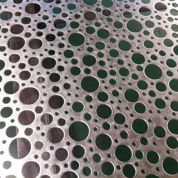 For Exhaust Systems Cheap Sheet Fence Panels Hexagonal Perforated Metal Mesh