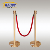Traust empilable en forme de U file d'attente gestionnaire de ligne Base corde poste foule contrôle pôle support barrière Stanchion