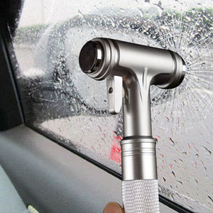 Marteau de sécurité multifonctionnel en alliage de zinc argenté 3-en-1 pour briser les vitres, évasion, survie et défense personnelle en voiture - Vente en gros - Product Image 4