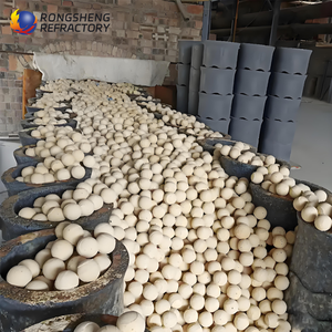 سعر المصنع صهر الكرة 68% 92% Al2O3 خامل Source error الكرة طحن كرات لطحن تلميع - Product Image 5