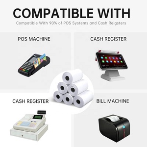 Nhà sản xuất trực tiếp OEM tiền mặt đăng ký in ấn 80 mét Jumbo Rolls giấy nhận nhiệt - Product Image 5