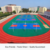 Surface de piste de course en caoutchouc SBR EPDM de haute qualité, personnalisable, multicolore, pour jardin, fabriquée en Chine