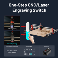 Kit de routeur 3 axes ActionLasers TTC-H40, double ATC, routeur CNC DIY économique pour la gravure de PCB, PVC, plastique, acrylique, usage domestique, NC Studio
