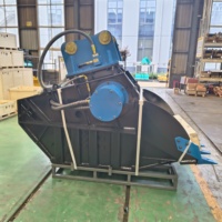 Bucket Stone Jaw Crusher dengan Kapasitas 1,47CBM dan 5 Buah Gigi Bucket untuk Excavator 50T