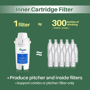 Filtro <span class=keywords><strong>de</strong></span> resina y carbón activado compatible con 35557 OB03 107007, filtro inhibidor <span class=keywords><strong>de</strong></span> cal, <span class=keywords><strong>jarra</strong></span> <span class=keywords><strong>de</strong></span> <span class=keywords><strong>agua</strong></span> - Product Image 2