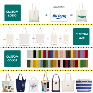 Sac à provisions en coton biologique Sac à main en toile Sacs fourre-tout en toile 5oz 6oz 8oz 10oz 12oz 16oz 18oz Sac d'épicerie de supermarché - Product Image 4