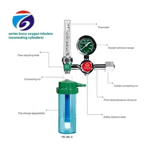Haute Qualité YR-86 Modèle Régulateur D'oxygène Médical pour Bangladesh Marché