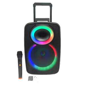 Micrófono Inalámbrico Profesional para Karaoke de 12 Pulgadas, 20 W, RGB, Tarjeta TF, Sistema de Sonido de Alta Fidelidad, Altavoz para Fiestas en Casa - Product Image 1