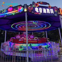 Manège Rotatif Passionnant pour Parc d'Attractions Commercial, Équipement de Divertissement Intérieur/Extérieur, Disco Tagada