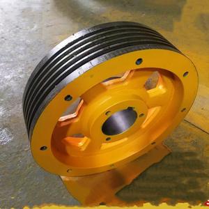 <span class=keywords><strong>Polea</strong></span> de tracción de <span class=keywords><strong>ascensor</strong></span> personalizable Thysen 424*6*10 accesorio de calidad asegurada - Product Image 4