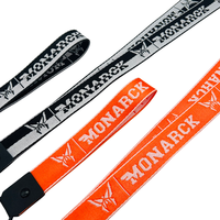 BSBH – Lanières courtes en polyester tressé personnalisées avec logo imprimé, vente en gros populaire