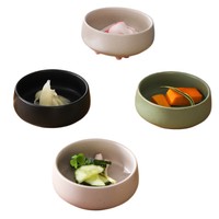 Vaisselle de cuisine japonaise en céramique : Assiette à sauce soja, bol à collation, bol à soupe, bol à sushi, petite assiette