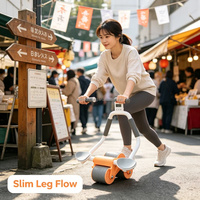 Rodillo Abdominal para Pérdida de Grasa en Casa, con Rebote Automático, para Adelgazar la Cintura y Moldear el Cuerpo, para Hombres y Mujeres Adultos