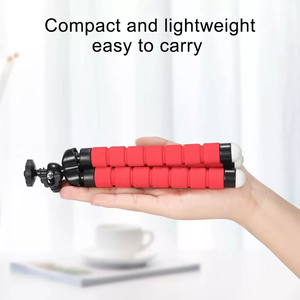 Trípode flexible para teléfono móvil, soporte para selfie de pulpo, con temporizador ajustable, barata, popular, promoción de fábrica - Product Image 3