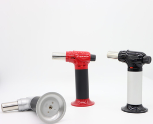 Encendedor de Antorcha de Diseño Nuevo 2022, Encendedor de Gas Metálico Portátil y Económico, Accesorios para Fumar, Llama de Antorcha Metálica, Llama de Chorro - Product Image 2