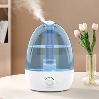 Diffuseur d'huiles essentielles ultrasonique et humidificateur 2 en 1, aromathérapie électrique, veilleuse à changement de couleur pour chambre à coucher, bureau, hôtel