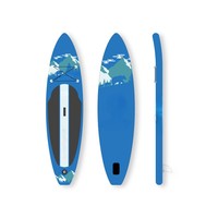 Planche à pagaie gonflable pour adultes, en PVC, stable, antidérapante, grande flottabilité, pour sports nautiques, pêche, loisirs