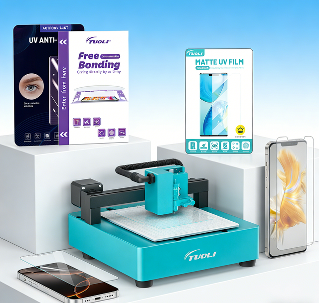 New Hydrogel Film Mobile Phone Bak Skin Cutting Machine Screen Protector Making Machine for Mobile Repair Shops Startup