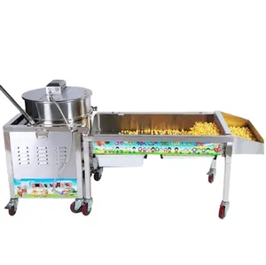 Mesin Popcorn penggunaan rumah kualitas tinggi belanja otomatis peralatan makanan ringan mesin pembuat Popcorn listrik