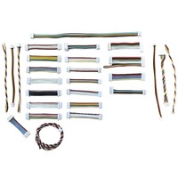 كابل دوبونت طبي مخصص 30 مم أنثى-أنثى، ضفيرة أسلاك 1.0 مم SH1.0mm، كابل توصيل إلكتروني للتصنيع