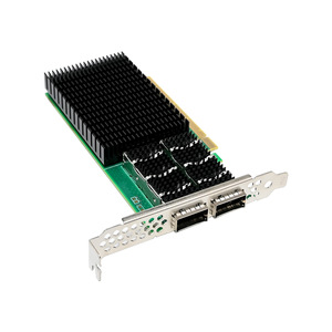 การ์ดเชื่อมต่อเครือข่าย Speed Bridge ConnectX-6 PCIe 4.0 x16 แบบคู่ 100G QSFP56 สำหรับเซิร์ฟเวอร์ - Product Image 4