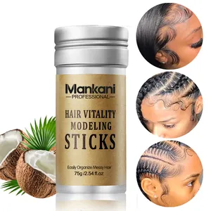 Großhandel Haarwachs-Stick Eigenmarke für Haare langanhaltendes Styling Haarrandkontrolle Wachsstick für Perücken